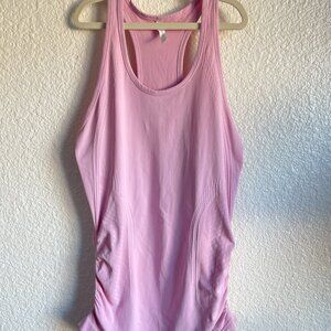 Athleta tank top with ruched sides